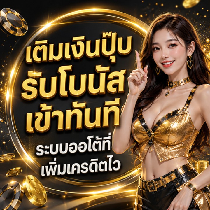 เติมเงินปุ๊บ รับโบนัสเข้าทันที