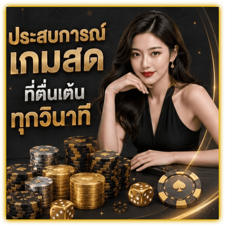 ประสบการณ์ เกมสด ที่ตื่นเต้น ทุกวินาที