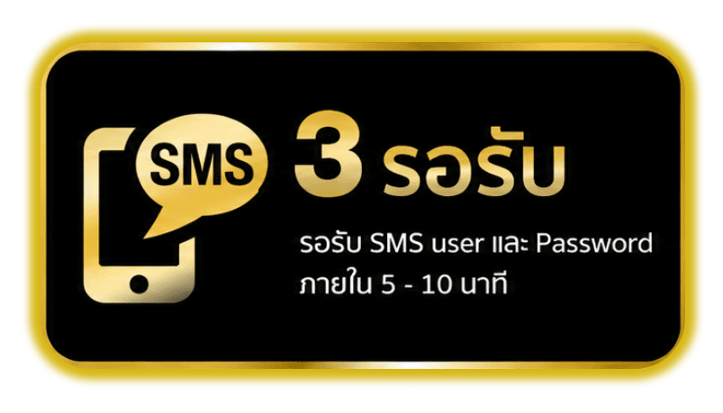 รอรับ sms